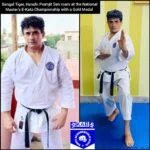 Hanshi Premjit Sen won Gold