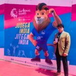 Hanshi Premjit Sen at the 36th National Games 2022 in Gujrat as the "Deputy Chef De Mission" for the Bengal team, as appointed by the Bengal Olympic Association (BOA)