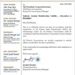 Notice : Annual Membership 2026
